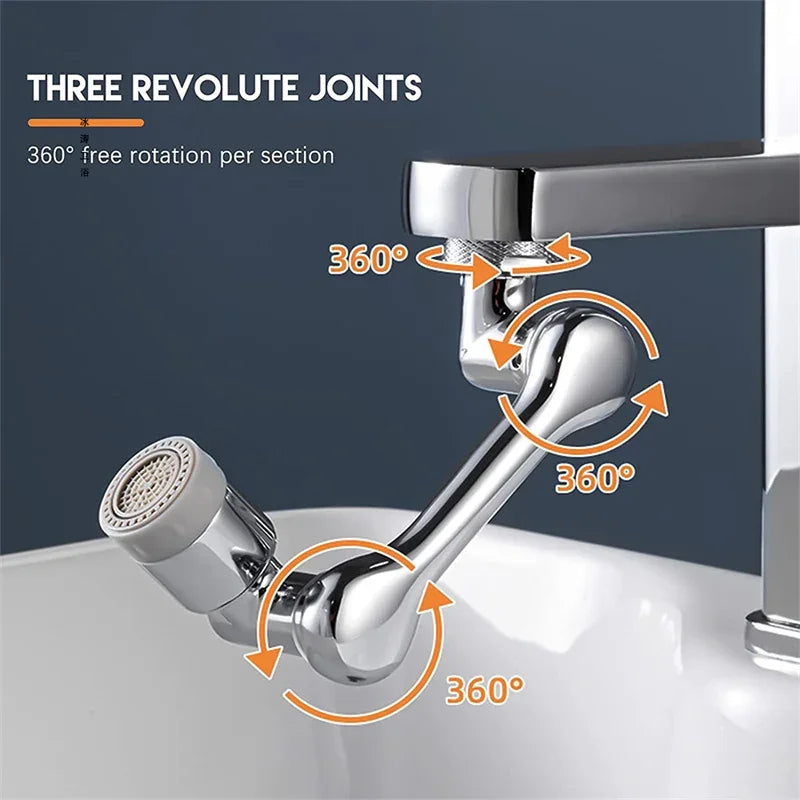 Rotatable Multifunctional Extension Faucet Aerator