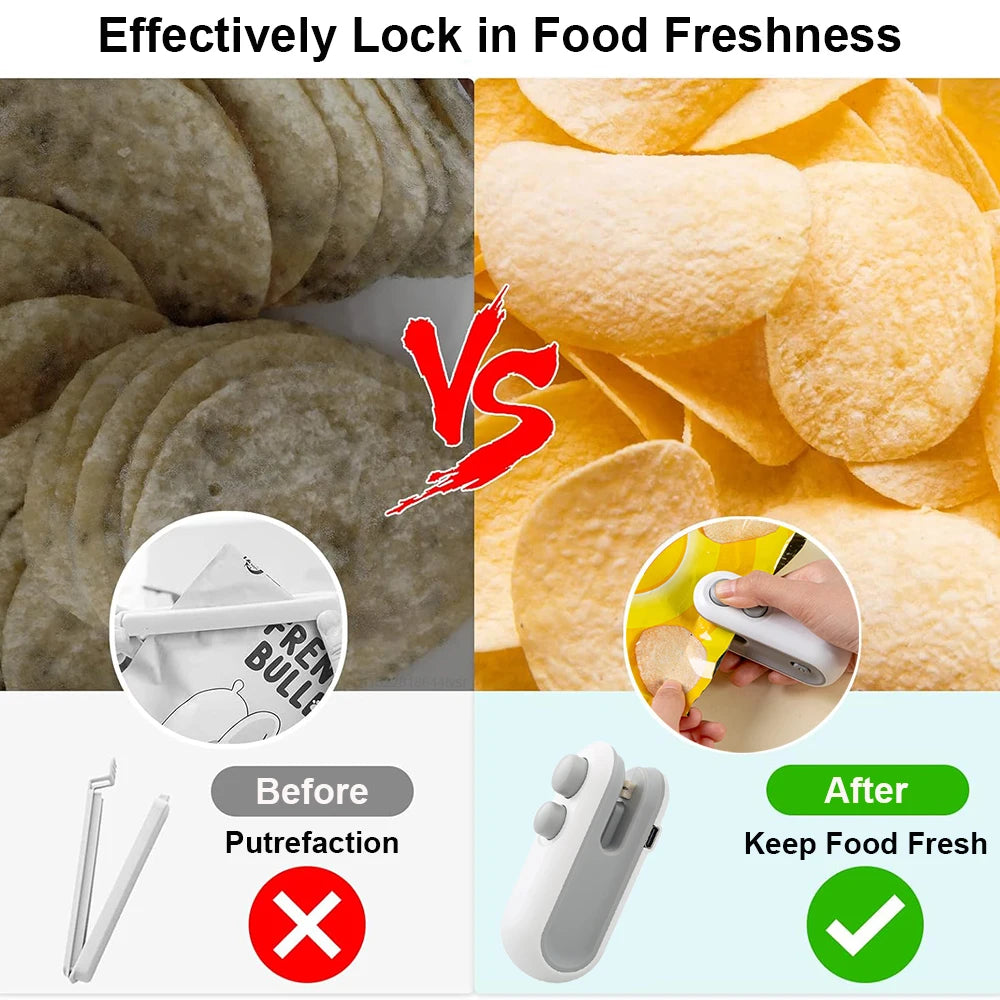 Mini Rechargeable Plastic Bag Sealer