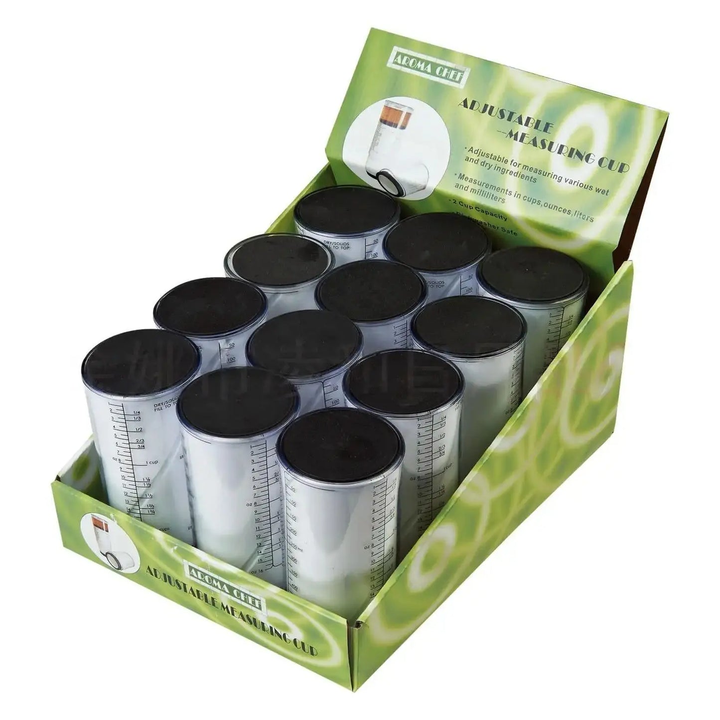 250/500 ml clear glass measuring cups