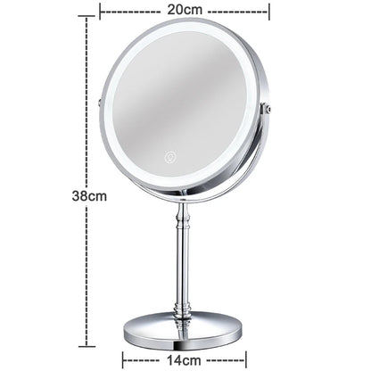 8 Inch Makeup Mirror With Light