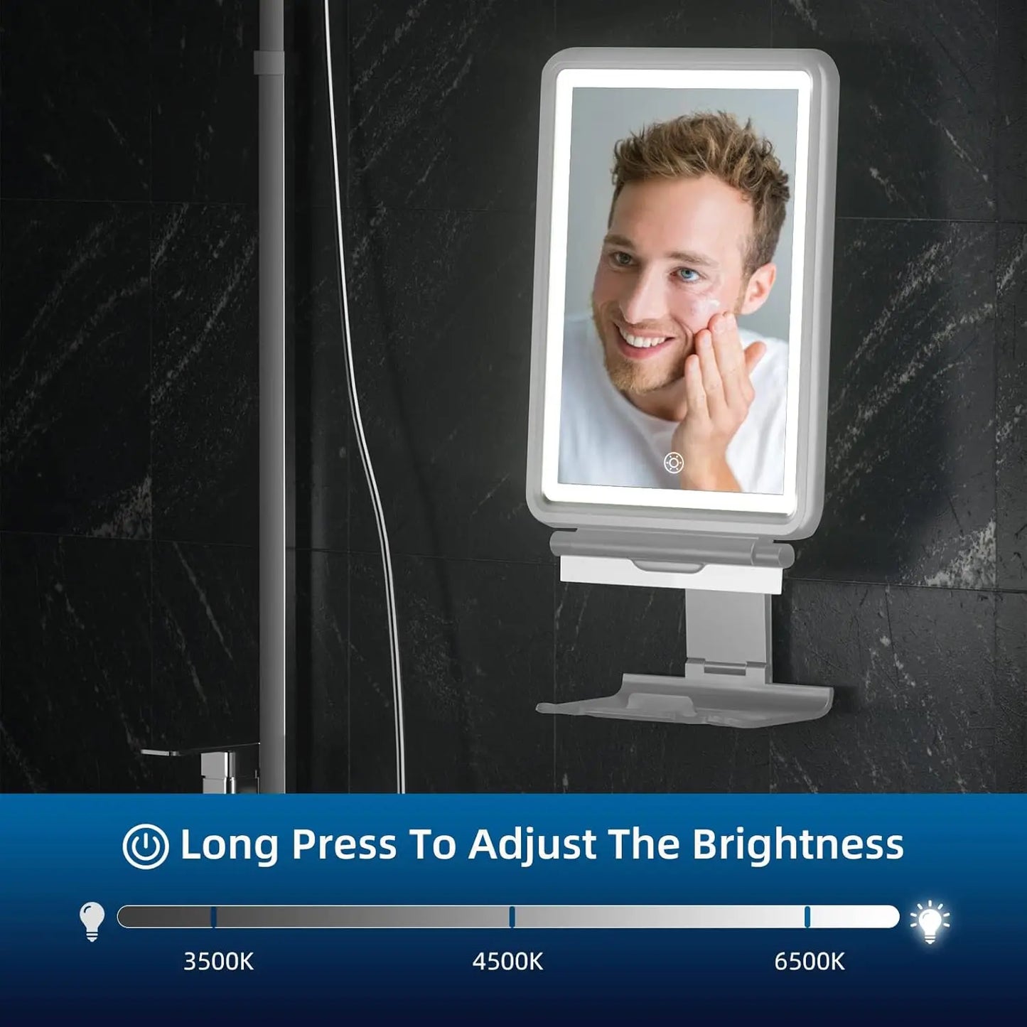 Shower Mirror Fogless for Shaving