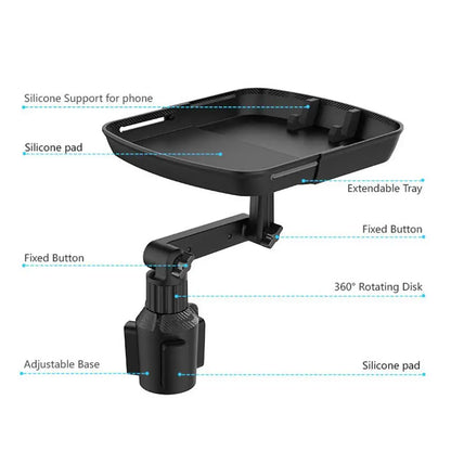 Universal Car Cup Holder Tray