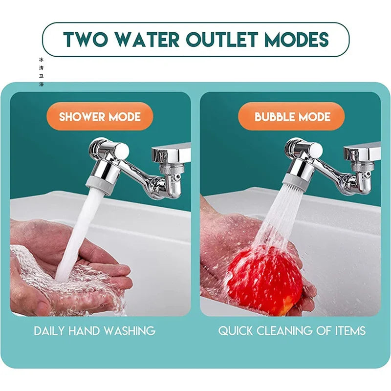 Rotatable Multifunctional Extension Faucet Aerator