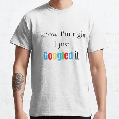 I Don't Need Google My Wife Knows Everything Funny T shirt