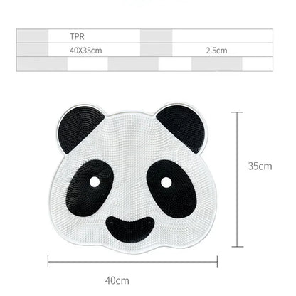 Cute Panda Non-Slip Foot Massage Bath Mat