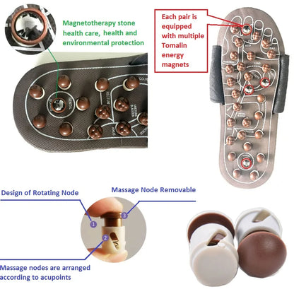 Foot Massage Acupuncture Slippers