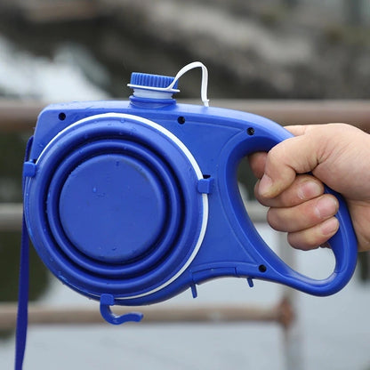 Dog Leash with Builtin Water Bottle