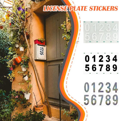 Invisible Nanofilm License Plate Sticker