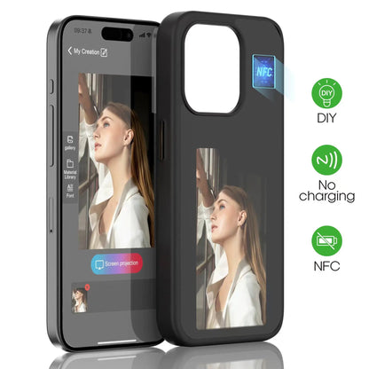 DIY Display Ink Screen Mobile Phone Case
