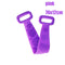 purple bath towel