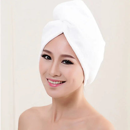 Microfibre After Shower Hair Drying Wrap Lady's Towel Quick Dry  Hat