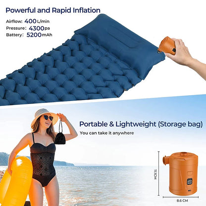 5200mAh Portable Electric Air Pump