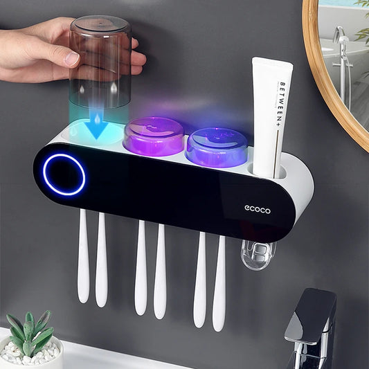 Solar Ultraviolet Toothbrush Holder