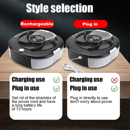 Upgraded Flycatcher USB/Rechargeable Electric Fly Trap Safety Insect