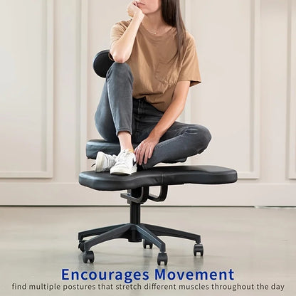 Lumbar Support Kneeling Chair