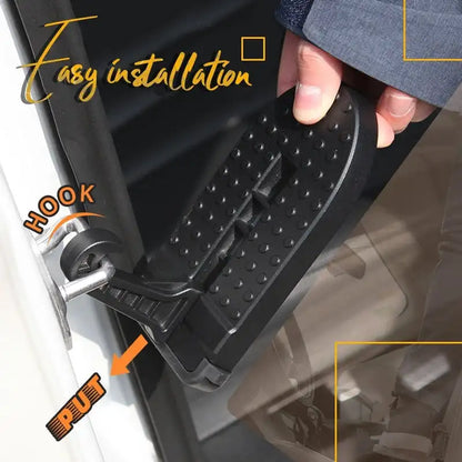 Multifunction Foldable Car Roof Rack Step