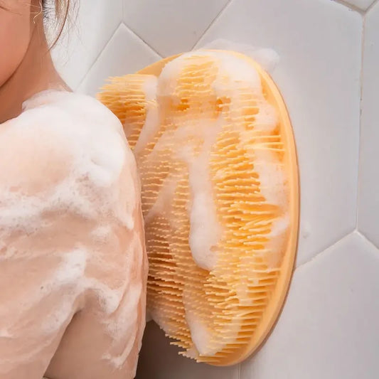 Reusable Shower Back Scraper Cleaning Brush