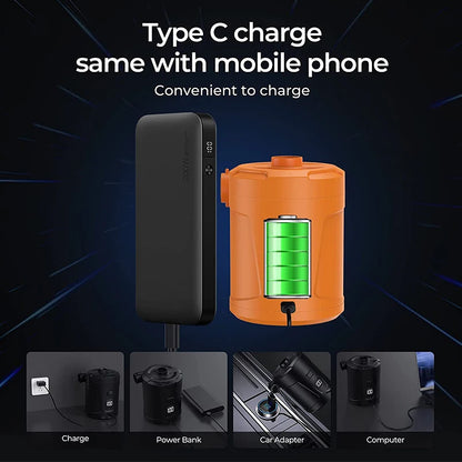 5200mAh Portable Electric Air Pump