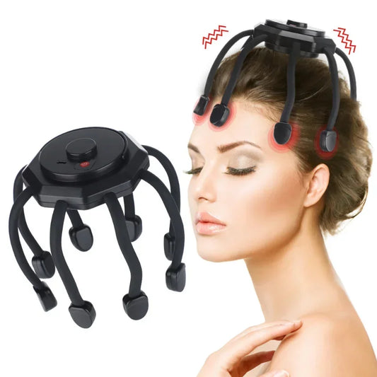 Electric Head Octopus Massager