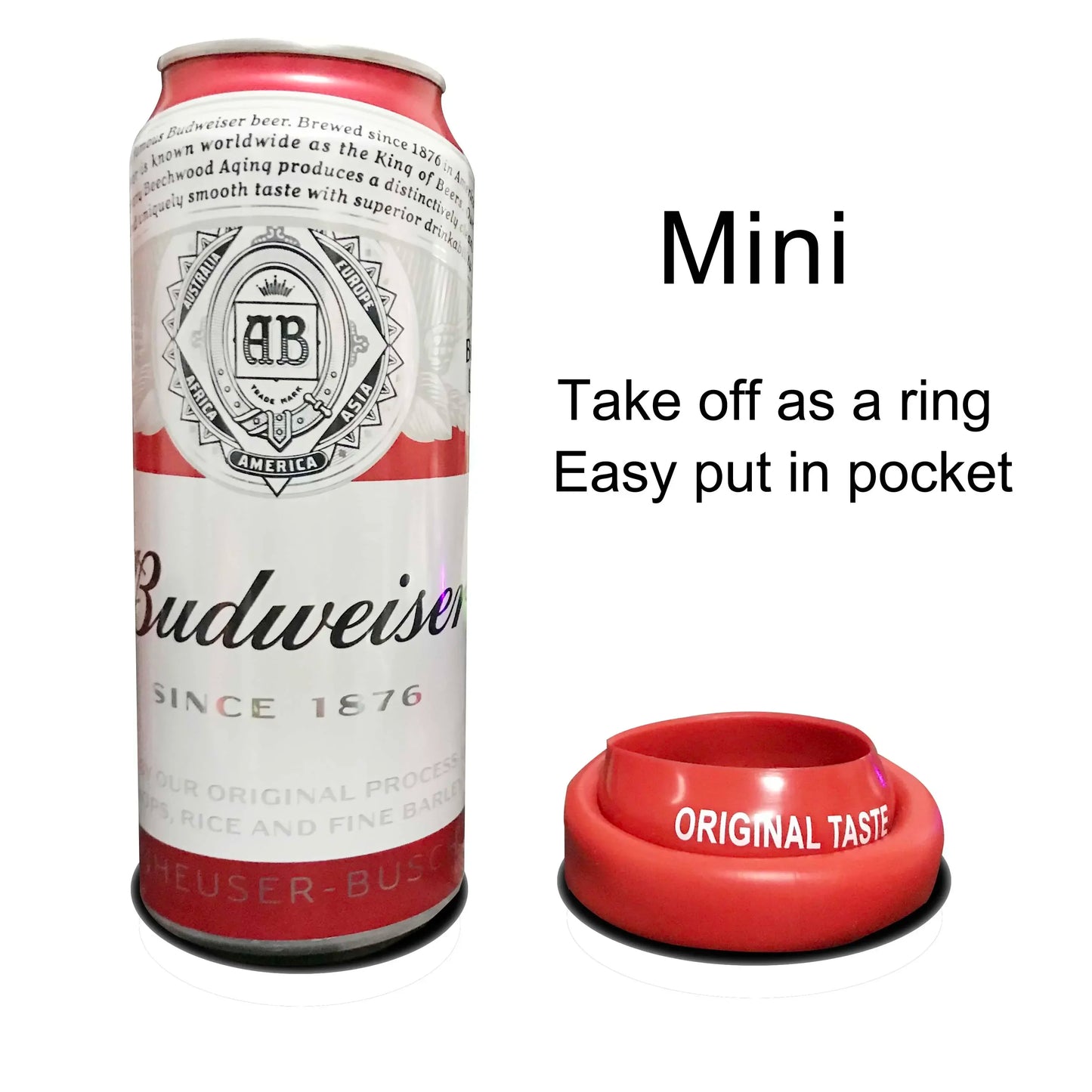 silicone beer can cover Bottle Sleeve