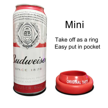 silicone beer can cover Bottle Sleeve