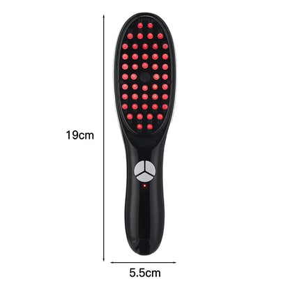 Electric LED Scalp Massage Comb