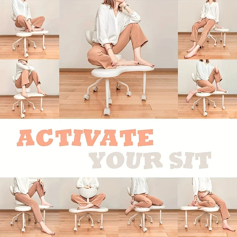 Lumbar Support Kneeling Chair