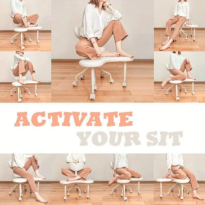 Lumbar Support Kneeling Chair
